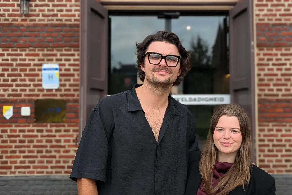 Kobe Heleven en Nicky Thielens van Luminara